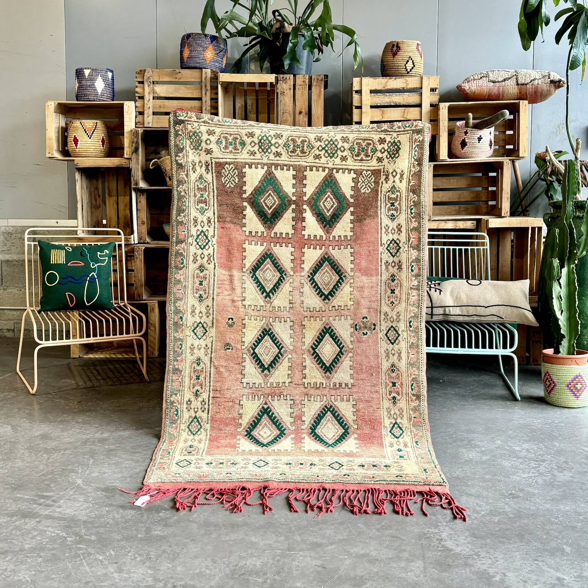 Petit tapis berbère boujad