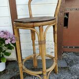 Bamboo bar stool