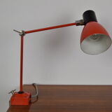Adjustable industrial table lamp, czechoslovakia,1960's.