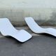 Pair of Eurolax R1 sunbeds by Charles Zublena