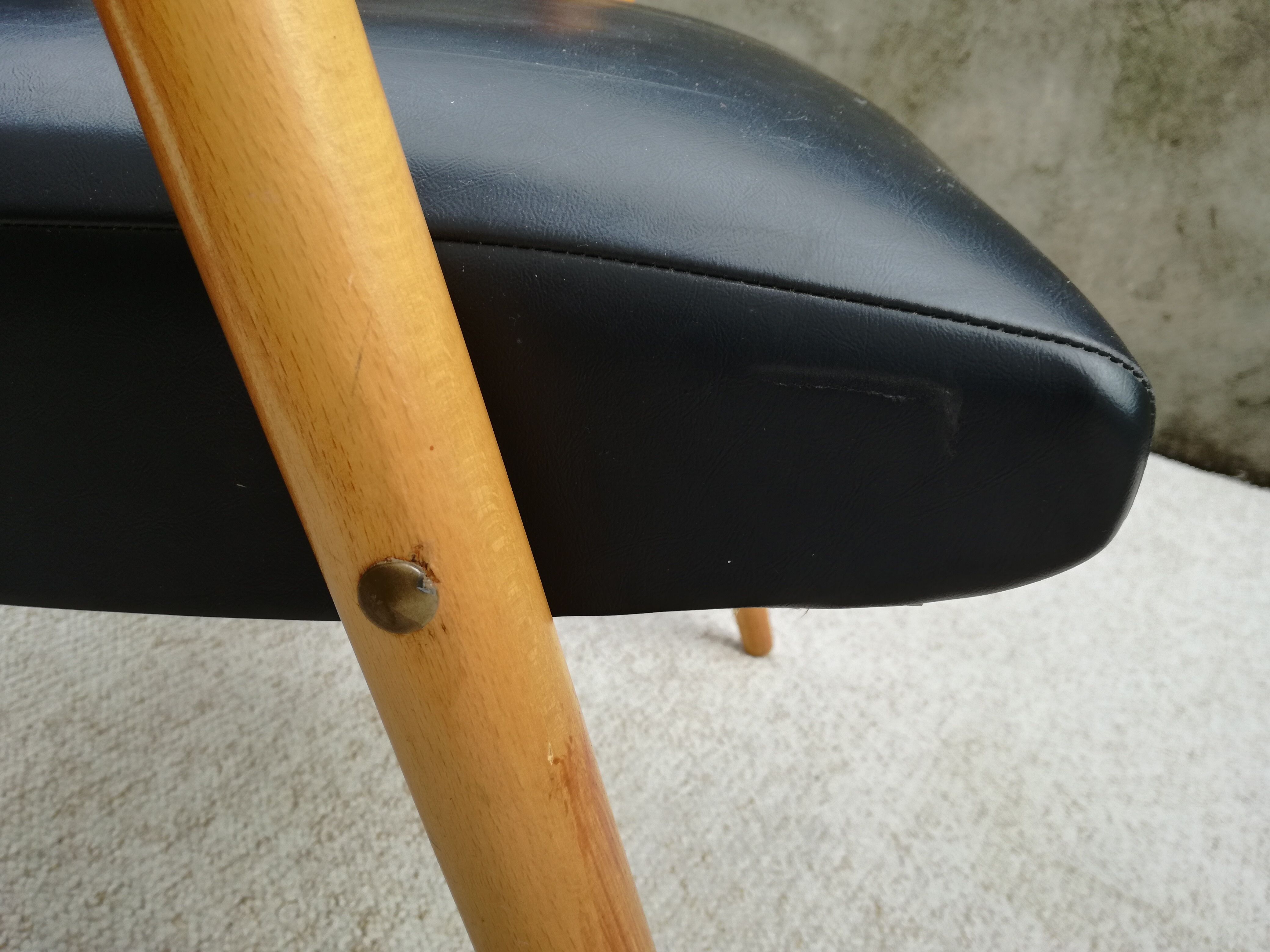 Scandinavian armchair 60s