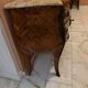 "Du Barry" commode in marquetry, marble top