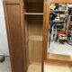 Mid-century armoire with large mirror, wardrobe and chest of drawers