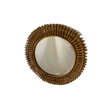 Miroir en bambou