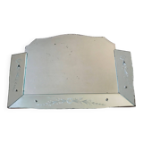 Miroir art déco - miroir italien - années 1930/1940. Miroir art déco gravé.