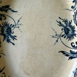 Plat faïence anglaise