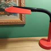 Red lamp annees 70's scandinavian design , fagerhults ( sweden )