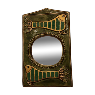Ceramic Mirror by Mithé Espelt