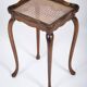 Vintage Nesting Tables with Rattan and Glass Top by Jason Møbler, 1960s, Set of 3