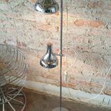Vintage silver floor lamp, 1960s