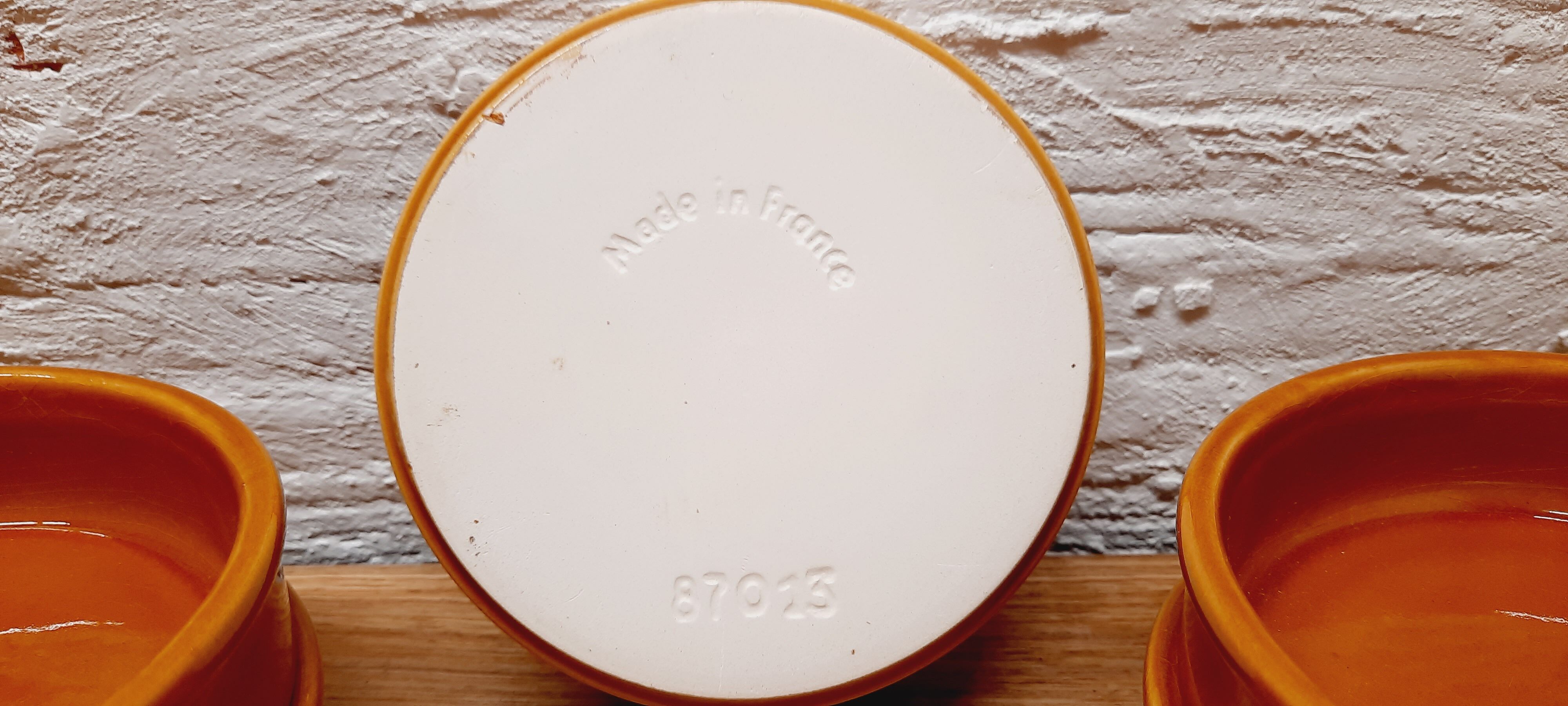 Lot 5 crème brûlée cups