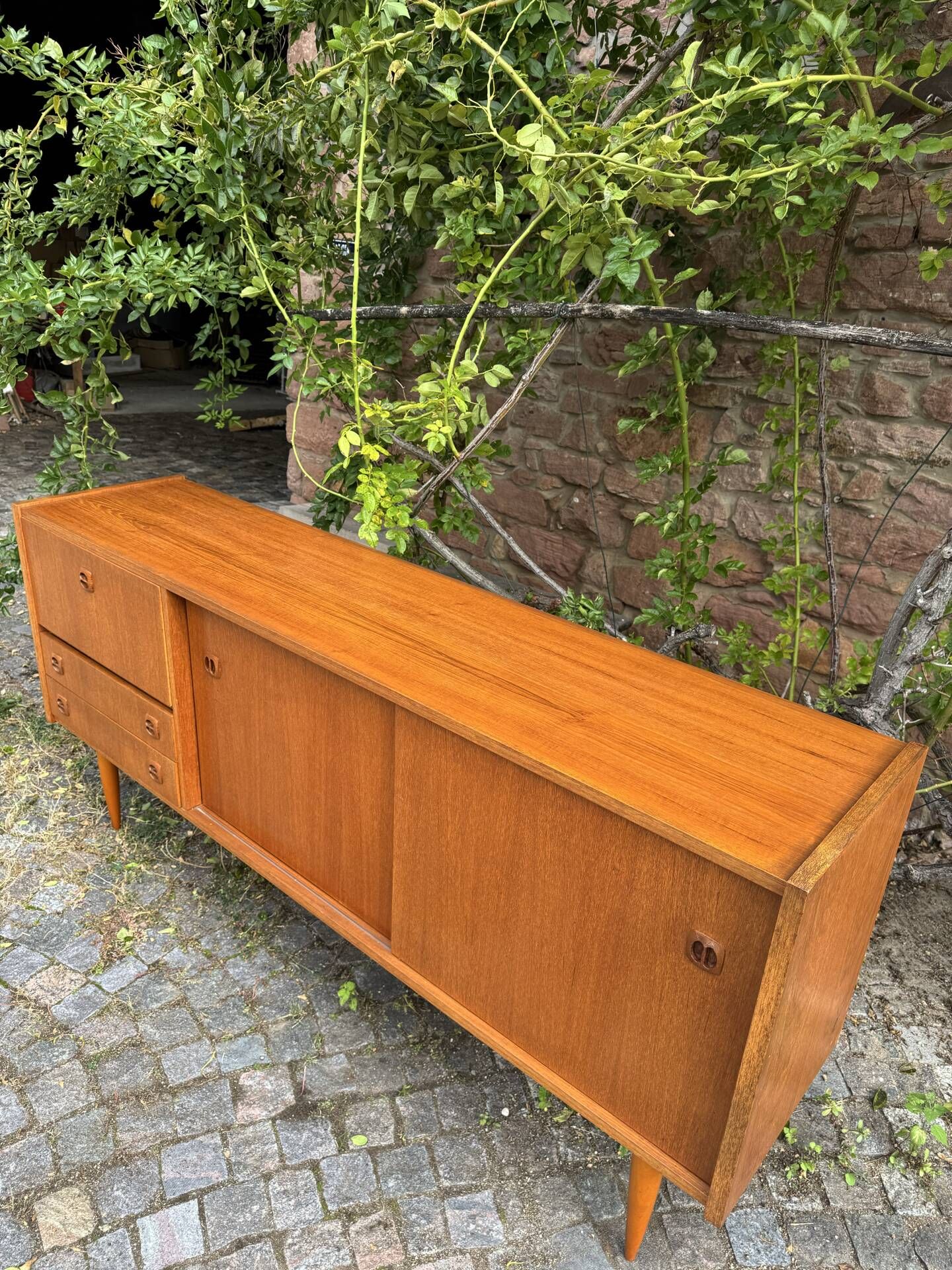 Vintage Scandinavian sideboard