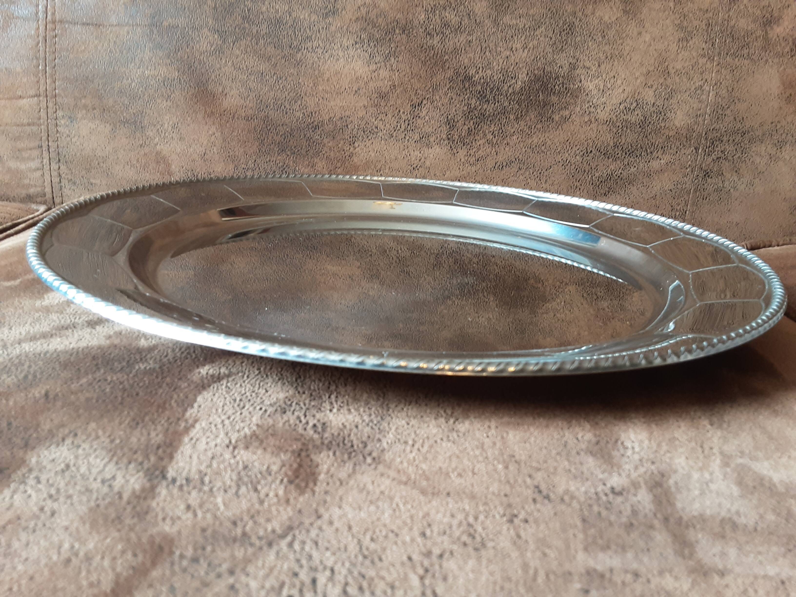 Plateau  rond inox