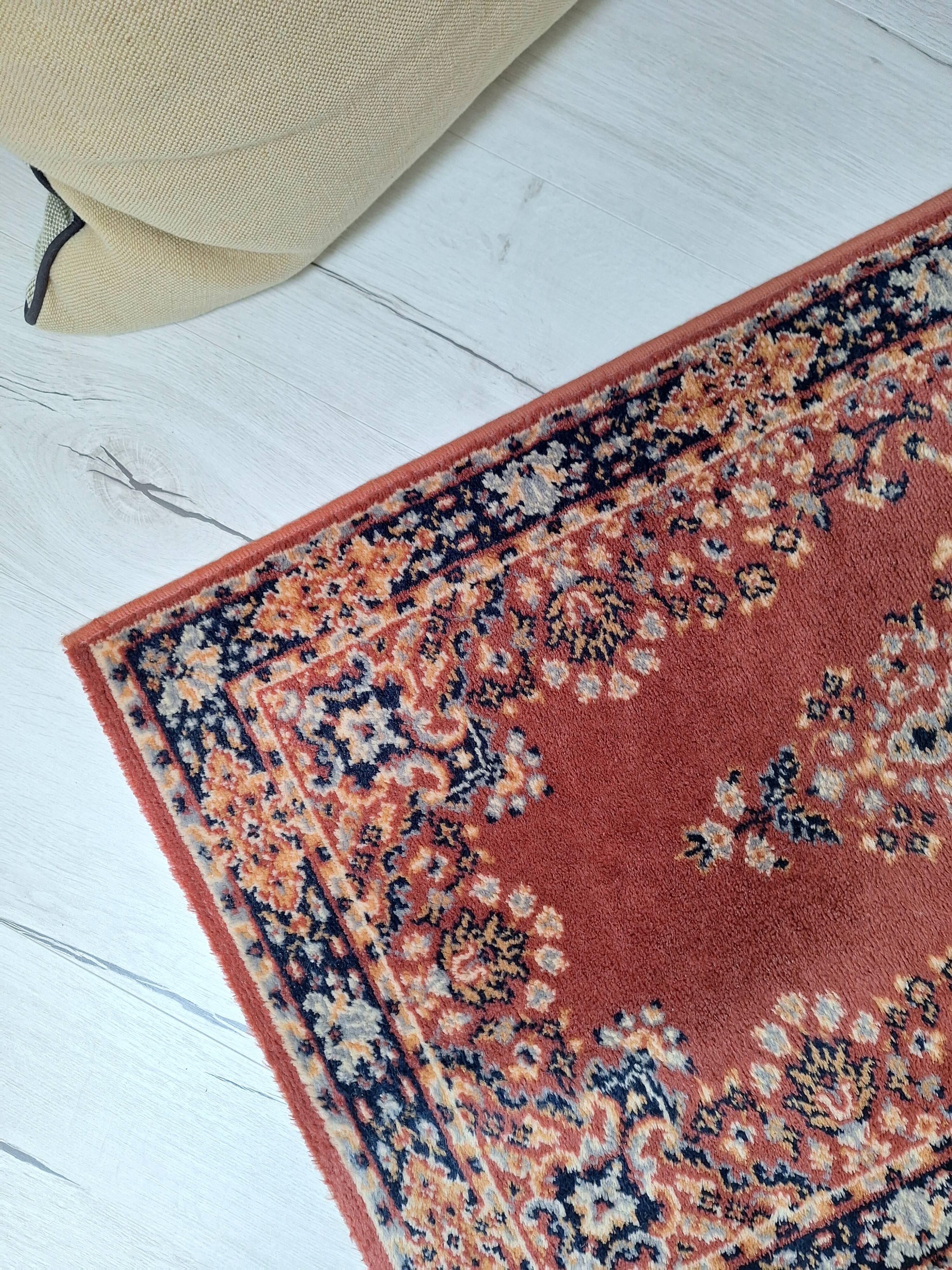 Pink Persian wool rug