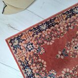 Pink Persian wool rug