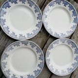 4 flat iron earth plates