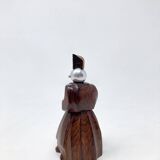 Wooden pepper mill by Peugeot, 1930s