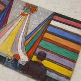 Painting on wood