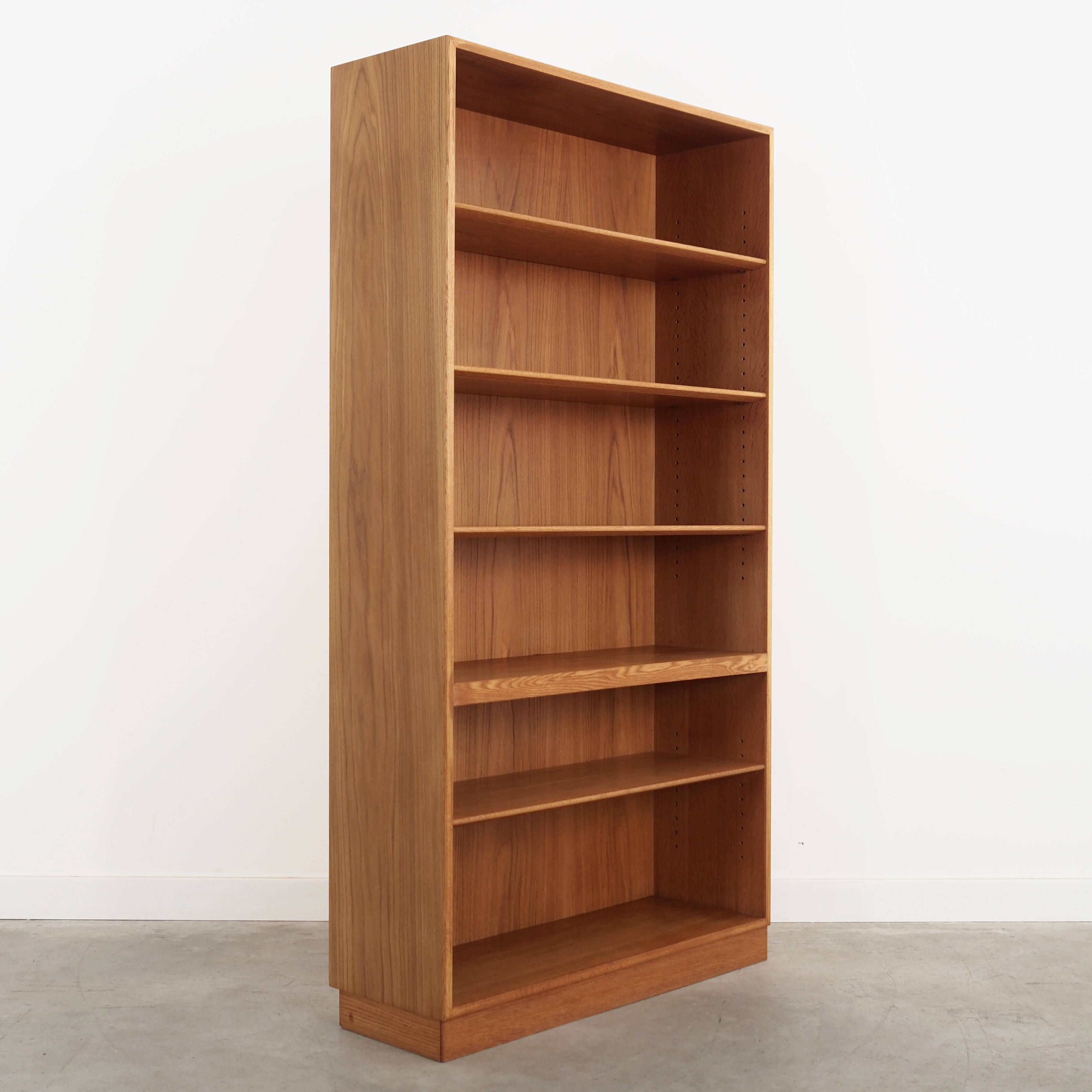 Ash bookcase, Danish design, 1960s, designer: Børge Mogensen