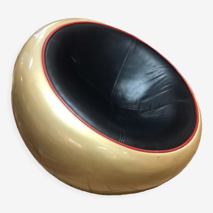 Fauteuil Egg Pod Ball par Eero Aarnio 1967 | Selency