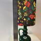 Atmospheric table lamp - cable-free - upcycled from Jopeko vase