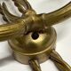Antique Pair of 2-Light Wall Lights - Gilt Bronze - Louis XVI Style Knot