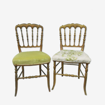 Pair of Napoleon III chairs