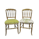 Paire de chaises Napoleon III