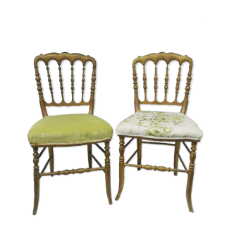 Paire de chaises Napoleon III