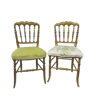 Paire de chaises Napoleon III