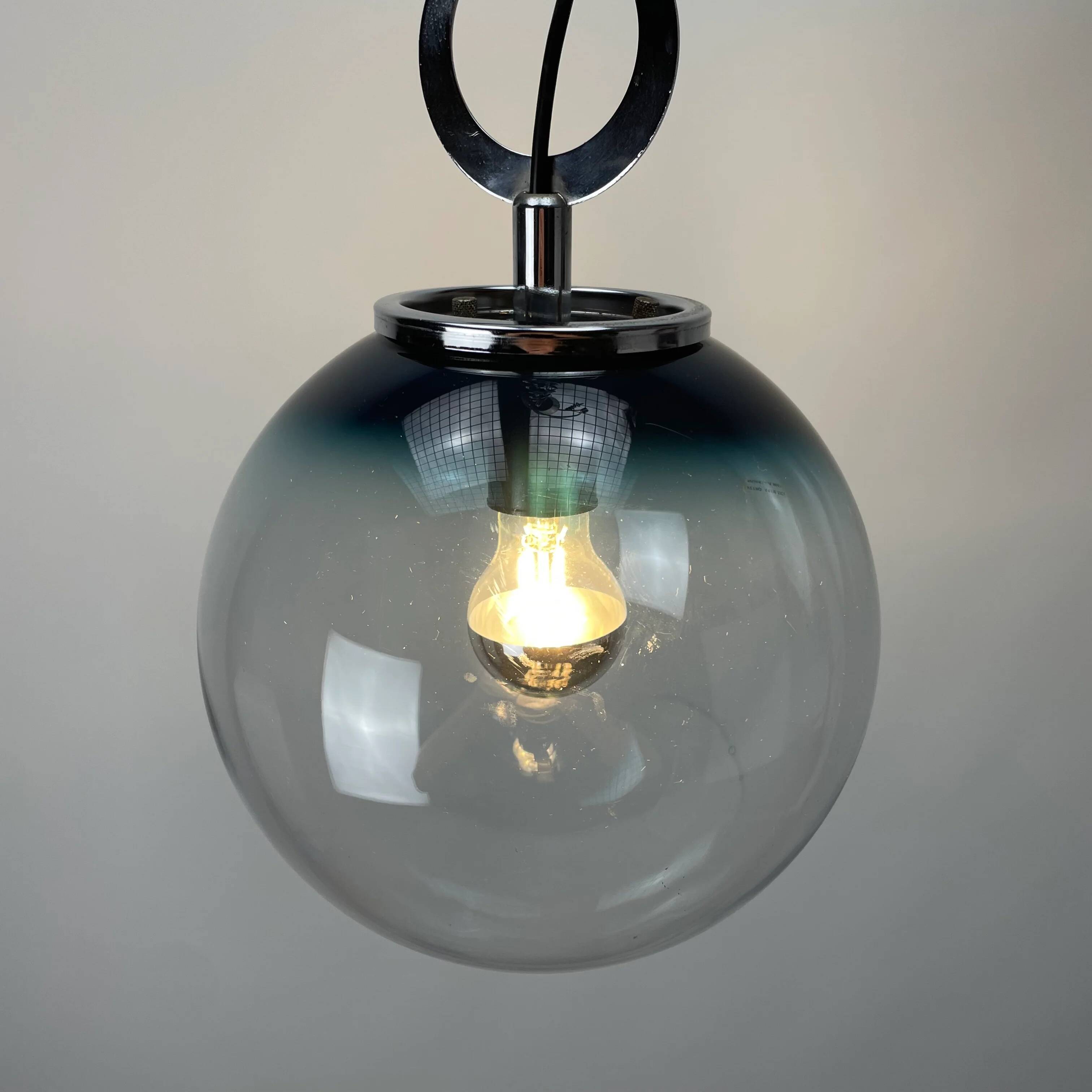 Murano glass pendant by VETRO Italy 1960