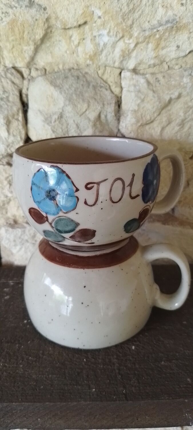 Vintage You and Me Stoneware Bowls