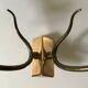 Brass wall lamp circa 1950
