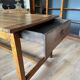 Table de ferme antique en chêne