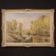 A. Corradi, Landscape, 1950, Oil on Panel, Framed