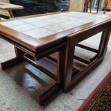 Scandinavian trundle coffee table