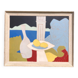 Painting on panel