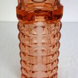 Vase en verre Rosaline, Luminarc, années 1970