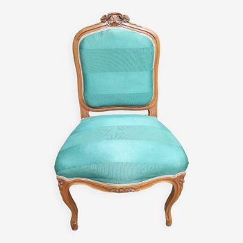 Fauteuil style Louis XV tapissé