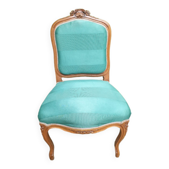 Fauteuil style Louis XV tapissé