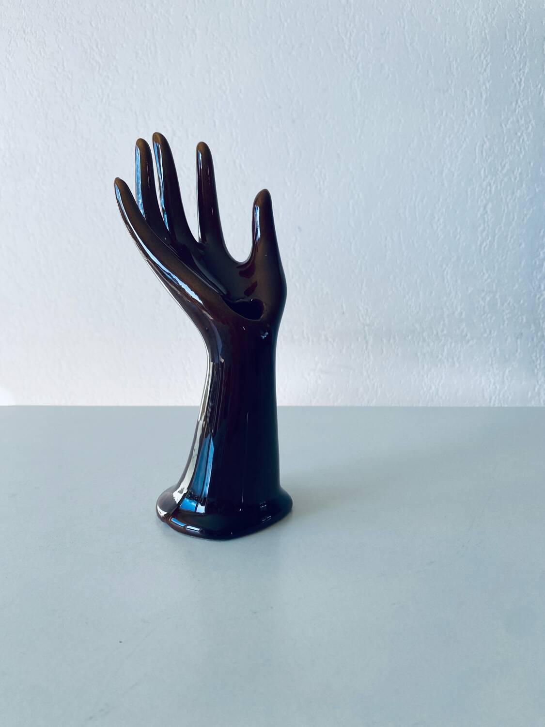 Handmade ceramic vase and jewelry holder