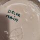 Vintage ceramic hand-decorated vase/pitcher