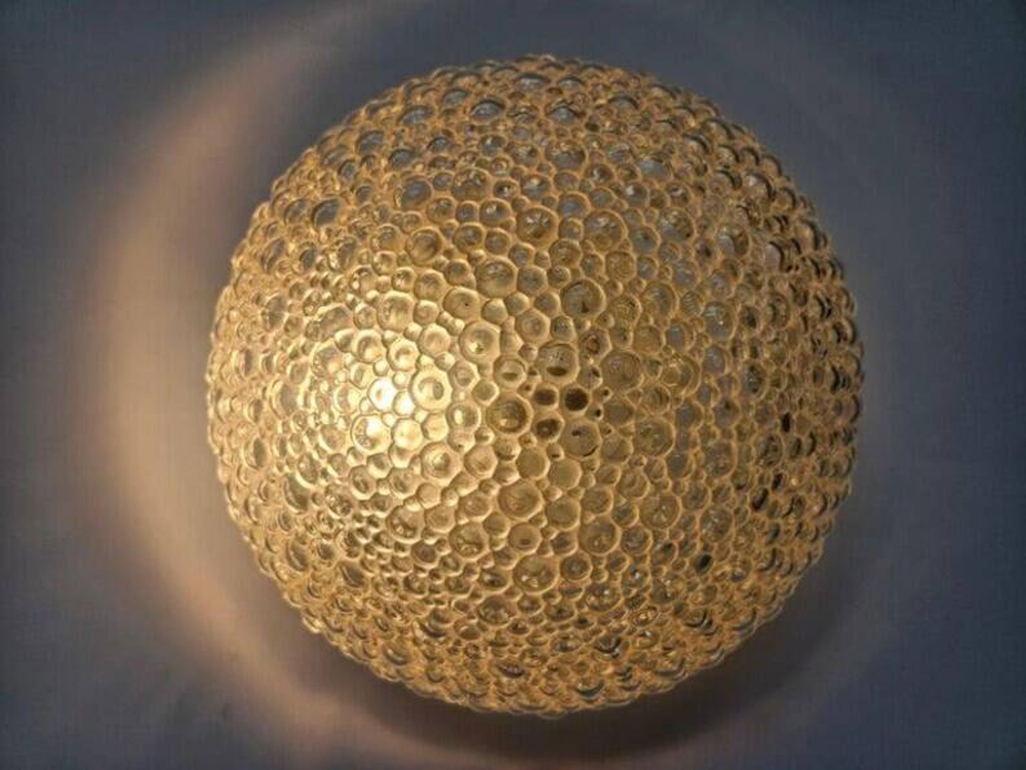 Rare plafonnier à bulles Limburg, Allemagne, années 1970
