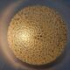 Rare Midcentury Bubble Flush Mount Limburg, Germany, 1970s