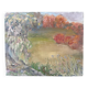 Tableau vintage paysage années 70