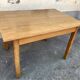 Table bistrot vintage annee 1950 en hetre
