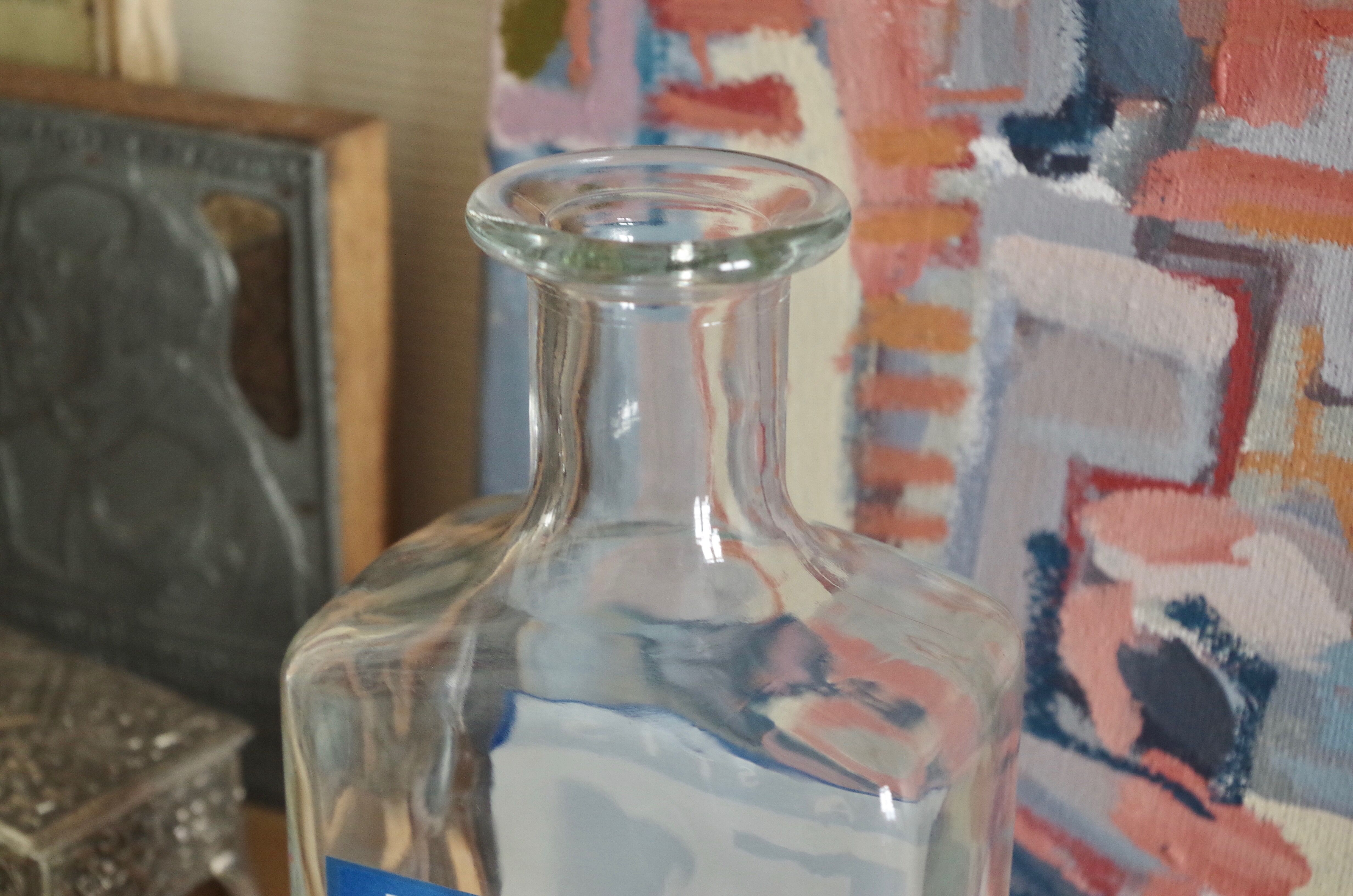 Vintage Pastis 51 retro advertising glass decanter