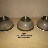 Ceiling light brass and glass by Luigi Caccia Dominioni for Azucena 60s