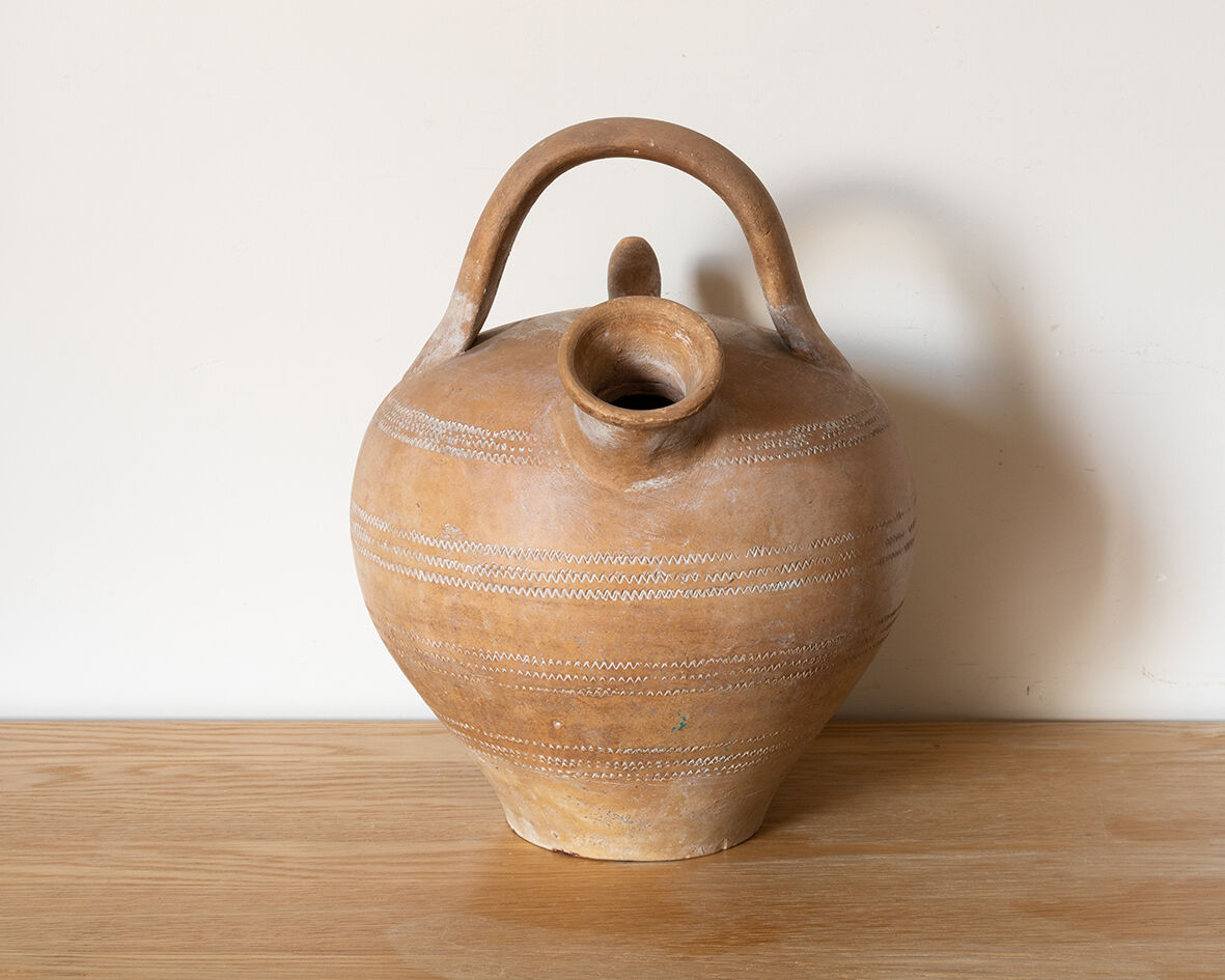 Terracotta jug