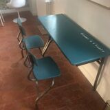 Double school desk